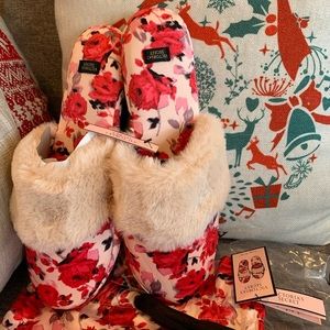 New VS silky-smooth slippers